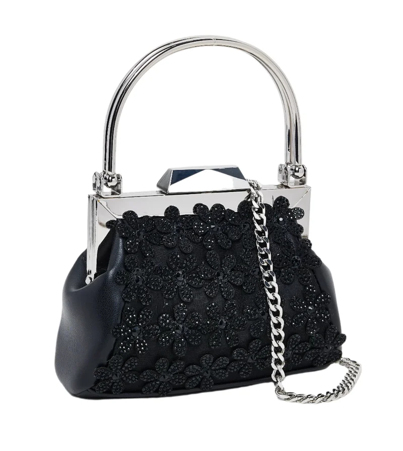 STEVE MADDEN BLACK Steve madden sehara women's black clutch for Women | Best Price UAE